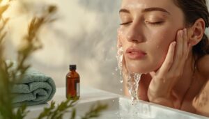 cleanse with lukewarm water cleanse with lukewarm water
