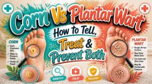 corn vs plantar wart corn vs plantar wart