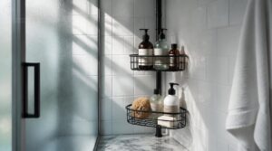 corner shower caddies corner shower caddies
