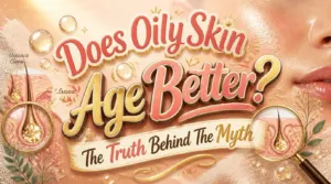 does oily skin age better