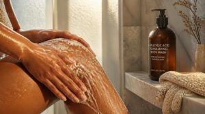 exfoliate two to three times weekly exfoliate two to three times weekly