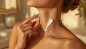 extending product to neck and décolletage extending product to neck and décolletage