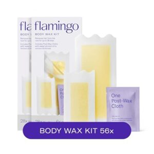 Flamingo Wax Strips for Body B0BJNL418Q