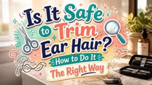 is it safe to trim ear hair is it safe to trim ear hair