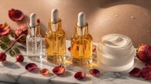 layer with moisturizer layer with moisturizer