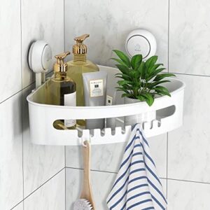 LEVERLOC Suction Cup Corner Shower B07N2L4RBL
