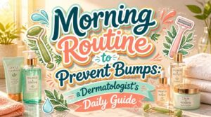 morning routine prevent bumps morning routine prevent bumps
