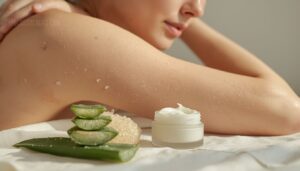 never scrub irritated skin never scrub irritated skin