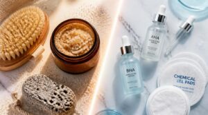 physical vs chemical exfoliation frequency physical vs chemical exfoliation frequency
