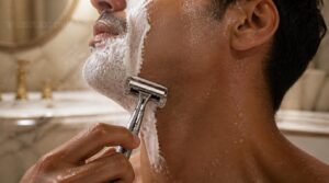 shave with hair growth shave with hair growth