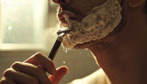 shave with the grain shave with the grain