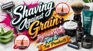 shaving against grain ingrown risk