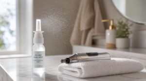 soften hairs with saline soften hairs with saline