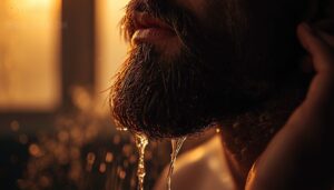 start with damp beard start with damp beard