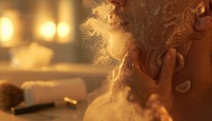 warm skin before shaving warm skin before shaving