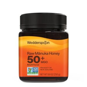 Wedderspoon Raw Manuka Honey 50+ B0F2PS5XYZ