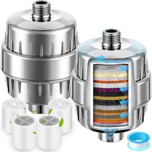 2 Pcs Shower Filter with B0BGY2G51B