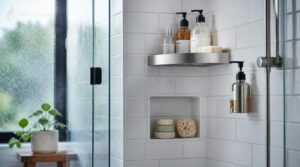 add shower wall storage add shower wall storage
