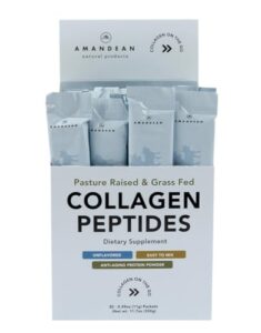 AMANDEAN Collagen Peptides Powder Packets, B072JQFTBF