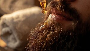 applying to damp beard first applying to damp beard first