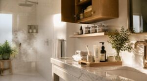 arrange toiletries by routine arrange toiletries by routine