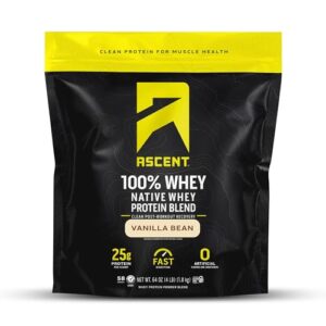 Ascent 100% Whey, Native Whey B01MYBOP9L