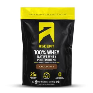 Ascent 100% Whey Protein Powder B01N9V32X2