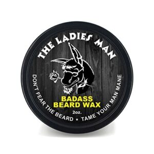 Badass Beard Care Beard Wax B017N5EQ22