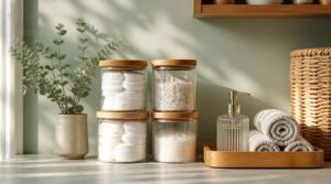 bamboo and glass organizers bamboo and glass organizers