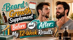 beard growth supplement before and after beard growth supplement before and after