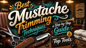 best mustache trimming techniques