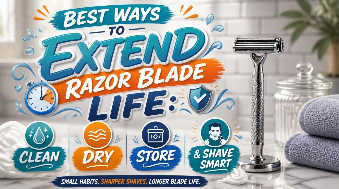 Best Ways to Extend Razor Blade Life: Clean, Dry, Store & Shave Smart