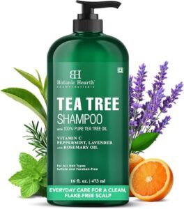 Botanic Hearth Tea Tree Shampoo, B0849L3675