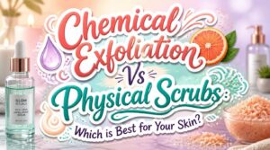 chemical exfoliation vs physical scrubs chemical exfoliation vs physical scrubs