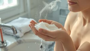cleanse with lukewarm water cleanse with lukewarm water