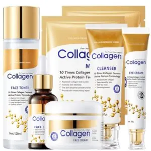 Collagen Skin Care Set, 6Pcs B0CNSX9WLW