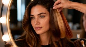consider eyes, face shape, and features consider eyes, face shape, and features