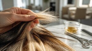 cutting damaged or treated hair cutting damaged or treated hair