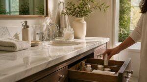 declutter bathroom countertops daily declutter bathroom countertops daily