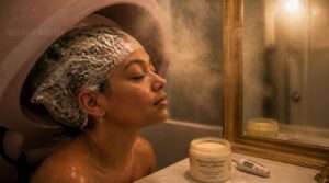 deep condition with gentle heat deep condition with gentle heat