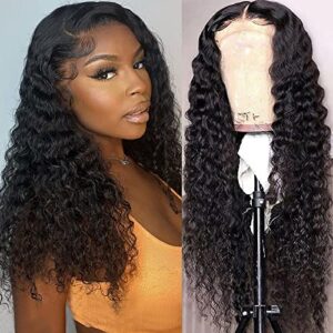 Deep Wave Lace Front Wigs B09SW59WH7