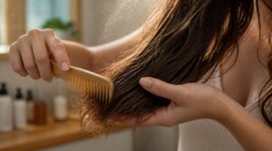 detangle from the ends detangle from the ends