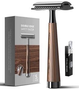 Double Edge Safety Razor, Faux B0B8P37VTR