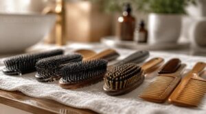 dry brushes bristle-side down dry brushes bristle-side down