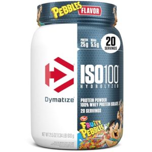 Dymatize ISO100 Protein Powder, 100% B099HZG89P