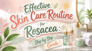 effective skin care routine for rosacea effective skin care routine for rosacea
