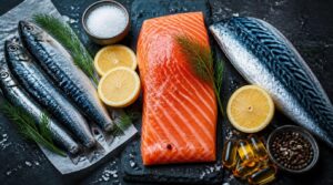 fatty fish and seafood fatty fish and seafood