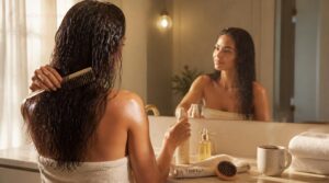 follow a simple morning hair routine follow a simple morning hair routine