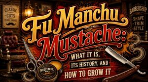 fu manchu mustache fu manchu mustache