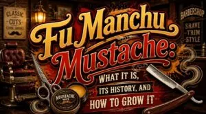 fu manchu mustache fu manchu mustache